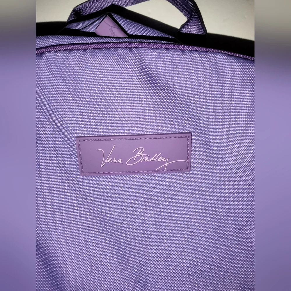 Vera Bradley Lavender Purple & Paisley Pattern Multi Pocket Backpack (NEW-NWT)